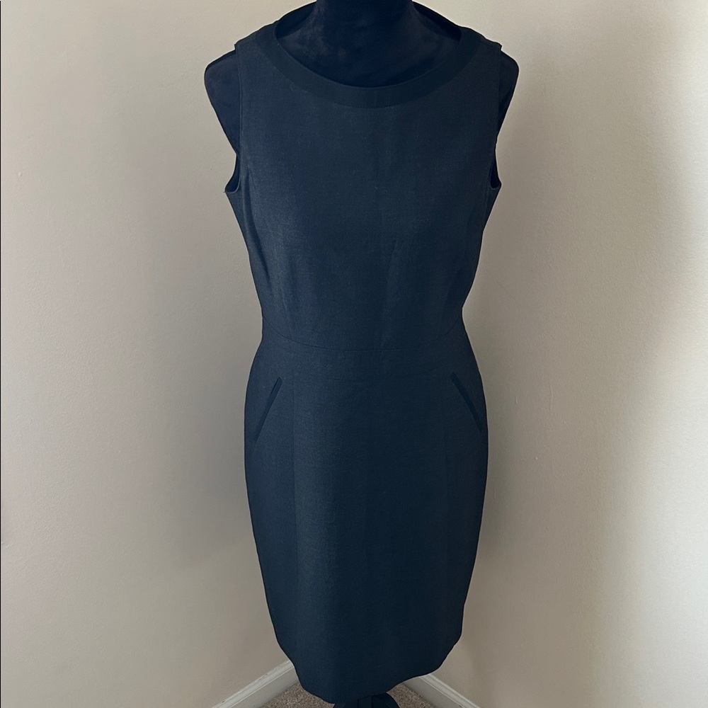 Burberry Classic Black Midi Dress